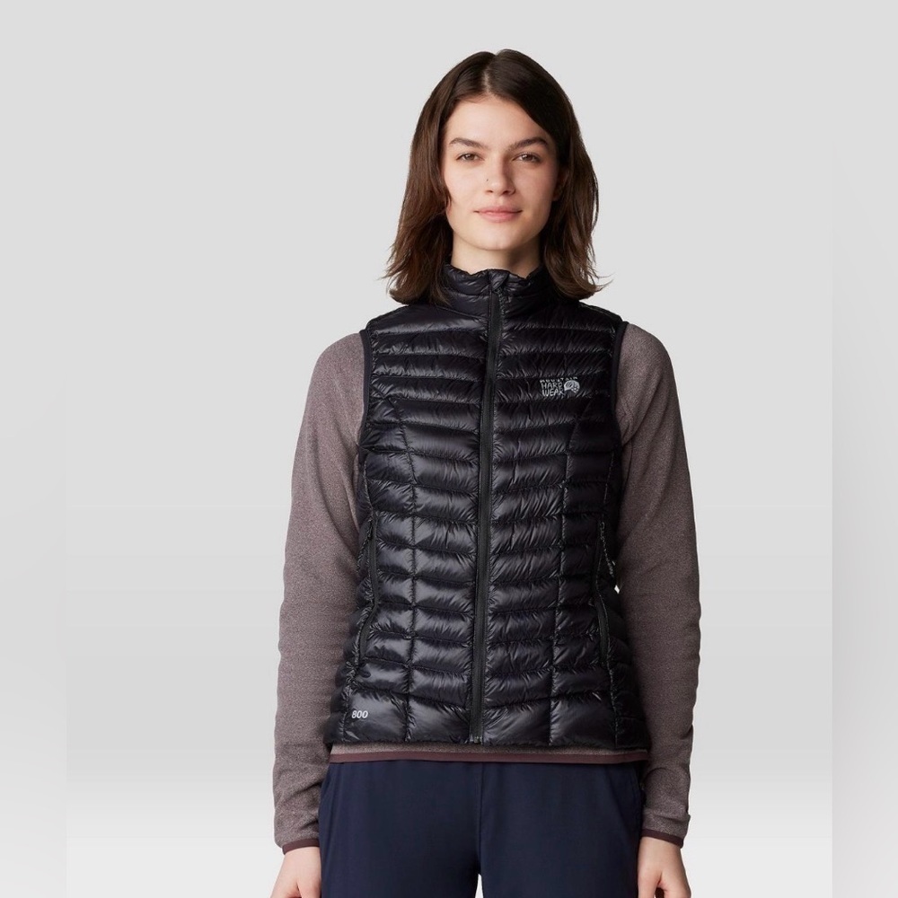 MOUNTAIN HARDWEAR WOMEN'S GHOST WHISPERER™ VEST 800 Fill Size Large MSRP 260.00